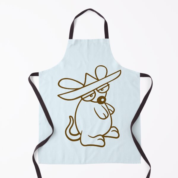 Item preview, Mouse Big Hat Sombrero Sad Tired Bored Look Funny designed and sold by shirt-o-mat.