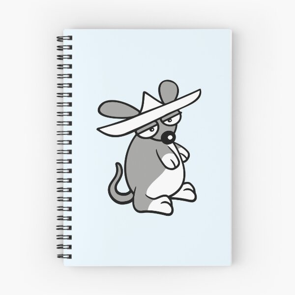 Item preview, Mouse Big Hat Sombrero Sad Tired Bored Look Funny designed and sold by shirt-o-mat.