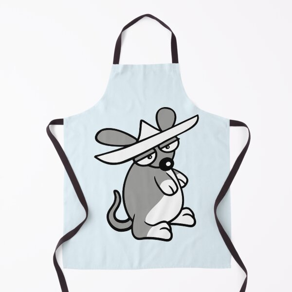 Item preview, Mouse Big Hat Sombrero Sad Tired Bored Look Funny designed and sold by shirt-o-mat.