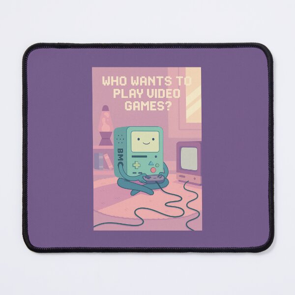 Item preview, Who Wants to Play Video Games? – Cozy BMO for Adventure Time Fans designed and sold by kicoramia.