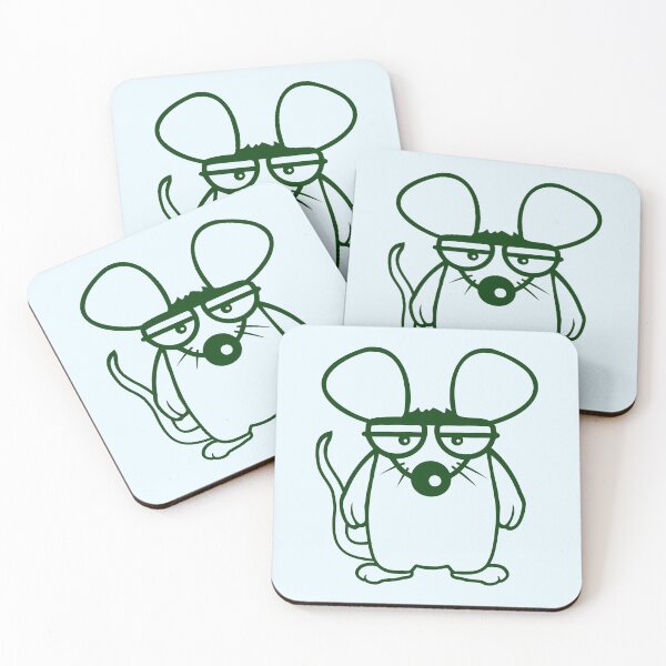 Item preview, Mouse Looks Angry Frustrated Disappointed Funny designed and sold by shirt-o-mat.