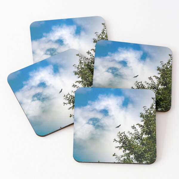Item preview, Bird flying over Starved Rock State Park designed and sold by JackieMCreates.