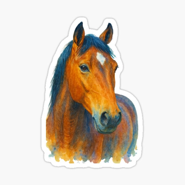 Item preview, Horse Portrait designed and sold by Kezzie Prints.