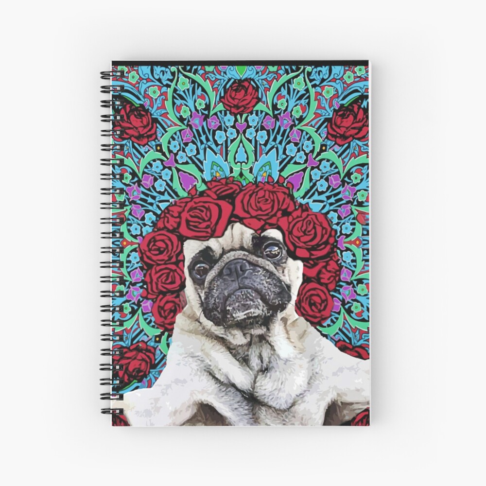 Item preview, Spiral Notebook designed and sold by darklordpug.