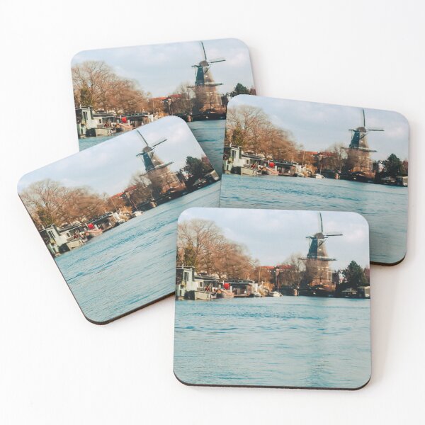 Item preview, Windmill off the canal in Amsterdam designed and sold by JackieMCreates.