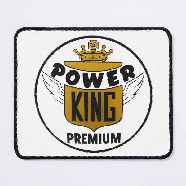 Item preview, Vintage Power King Premium Gasoline designed and sold by QuayTradingCo.