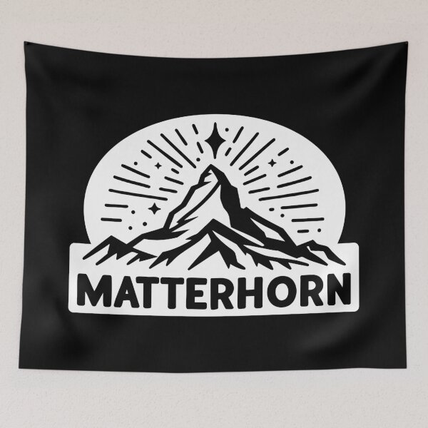 Item preview, Matterhorn Logo designed and sold by ArtFactoryAI.