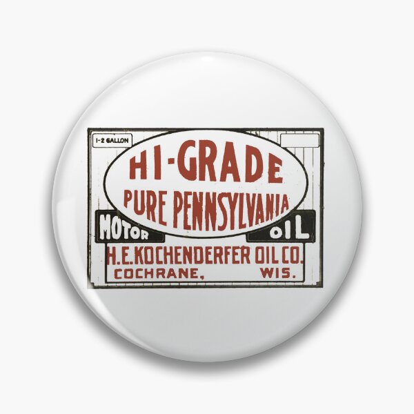 Item preview, Vintage Hi Grade Pure Pennsylvania Motor Oil designed and sold by QuayTradingCo.