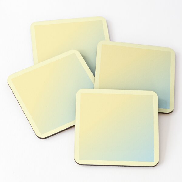 Item preview, Butter yellow baby blue designed and sold by minimalartstory.