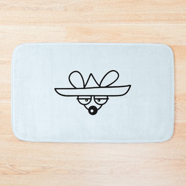 Item preview, Mouse Big Hat Sombrero Sad Tired Bored Look Funny designed and sold by shirt-o-mat.