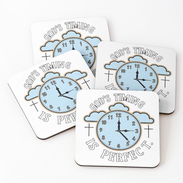 Item preview, God's Timing is Perfect designed and sold by BlessedHandsDesigns.