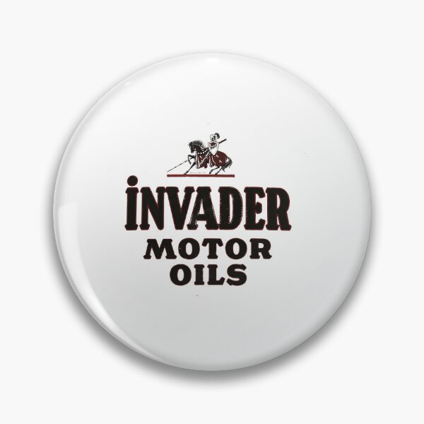 Item preview, Vintage Invader Motor Oils designed and sold by QuayTradingCo.