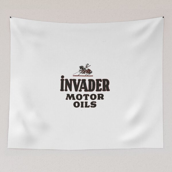 Item preview, Vintage Invader Motor Oils designed and sold by QuayTradingCo.