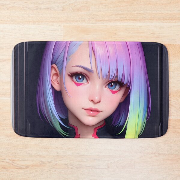 Item preview, Lucy Cyberpunk Edgerunners Neon Tech Style Anime Girl Waifu Beauty designed and sold by mildaclairmo.
