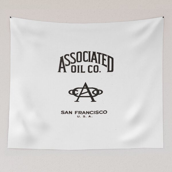 Item preview, Vintage Associated Oil Company - San Francisco, California designed and sold by QuayTradingCo.