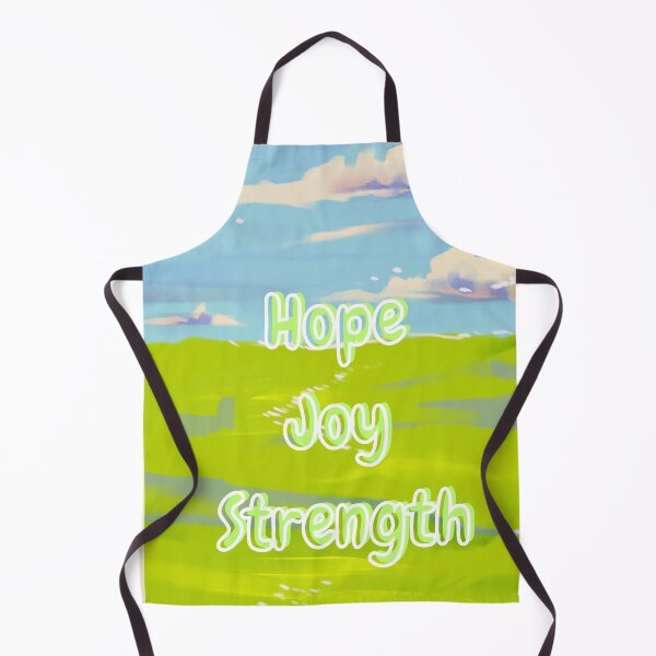 Item preview, Hope, Joy Strength - Christian Comfort Art Print designed and sold by skim3080.