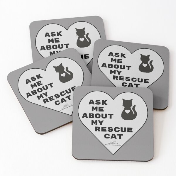 Item preview, Ask Me About My Rescue Cat – Proud Rescue Cat Advocate Design designed and sold by Alternative Humane Society.