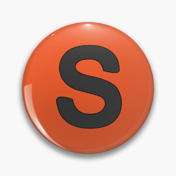 Item preview, letter s black designed and sold by ZiphGames.