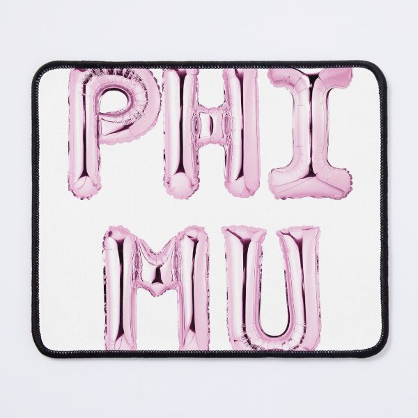 Item preview, Phi Mu Balloon Letters-PINK designed and sold by skybluepink studio.