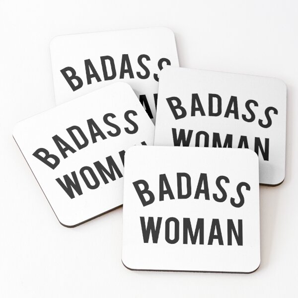 Item preview, Badass Woman - black designed and sold by Thelittlelord.