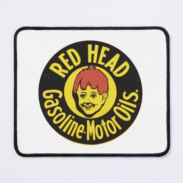Item preview, Vintage Red Head Gasoline and Motor Oils designed and sold by QuayTradingCo.