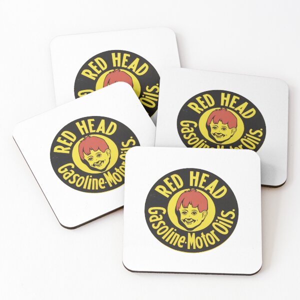 Item preview, Vintage Red Head Gasoline and Motor Oils designed and sold by QuayTradingCo.