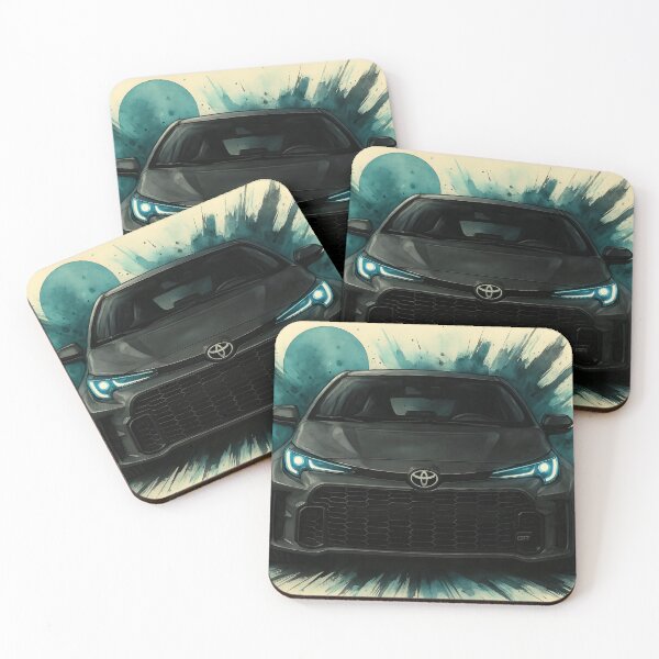 Item preview, Toyota GR Corolla (Grey) designed and sold by Peterson Designs.