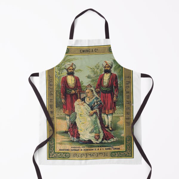Item preview, Queen Victoria with Indian Attendants designed and sold by 19th Century in Color.