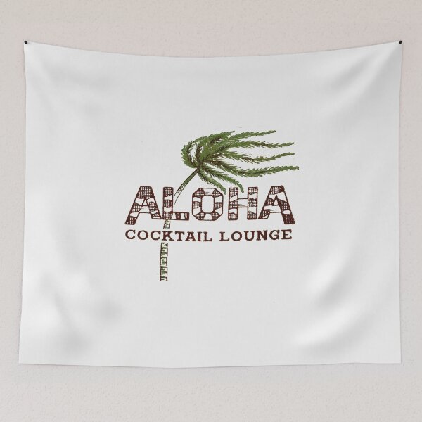 Item preview, Vintage Aloha Cocktail Lounge designed and sold by QuayTradingCo.