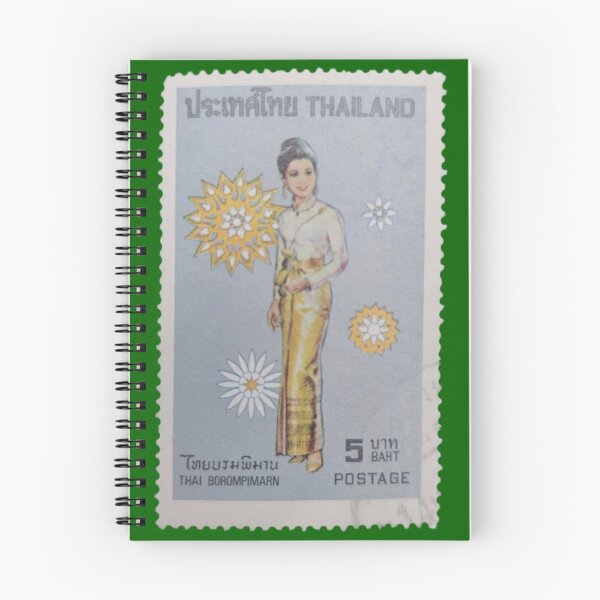 Item preview, Thailand Traditional Dress Stamp designed and sold by Linklandiya.