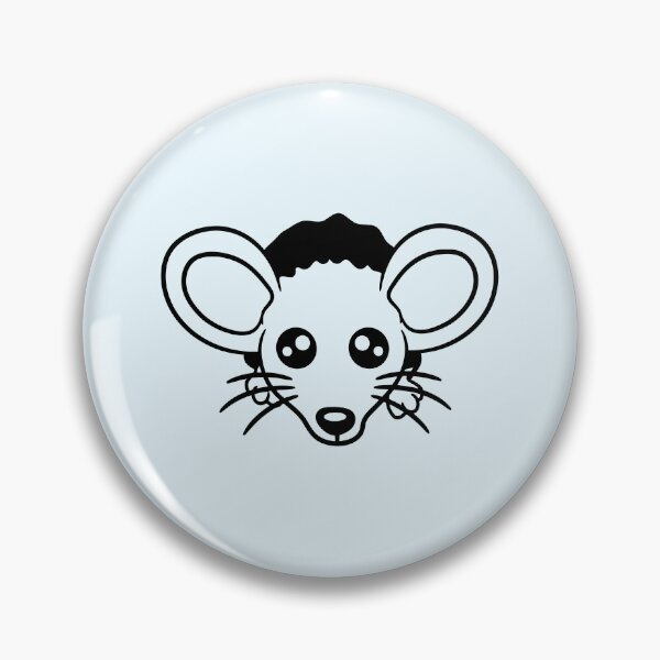 Item preview, Mouse Looks out of a Wall Hole Cute Funny Comic designed and sold by shirt-o-mat.