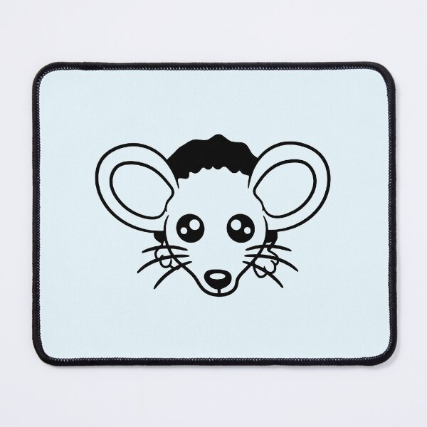 Item preview, Mouse Looks out of a Wall Hole Cute Funny Comic designed and sold by shirt-o-mat.