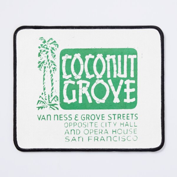 Item preview, Vintage Coconut Grove - San Francisco, California designed and sold by QuayTradingCo.