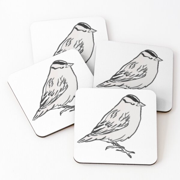 Item preview, White crowned sparrow designed and sold by Ashley’sAnimalz.