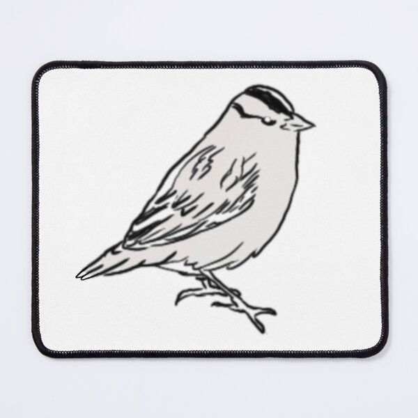 Item preview, White crowned sparrow designed and sold by Ashley’sAnimalz.