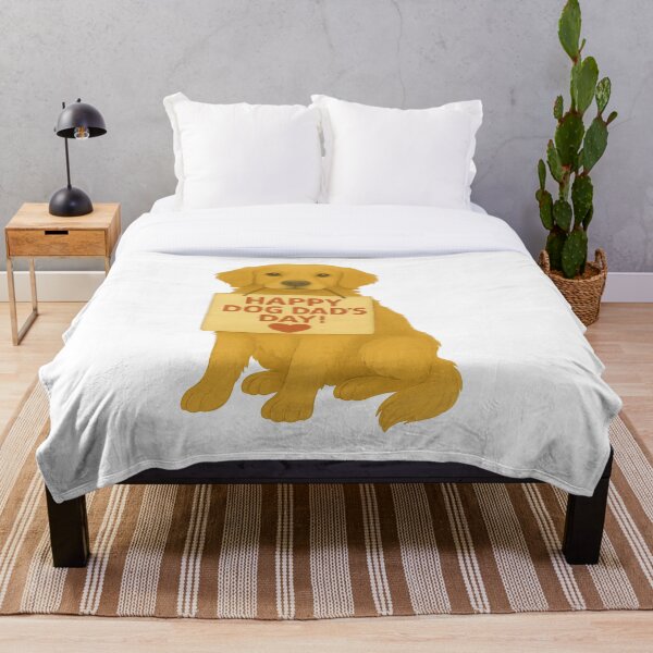 Item preview, Golden Retriever Cheers – Happy Dog Dad’s Day Watercolor Design designed and sold by AbstractAnom.