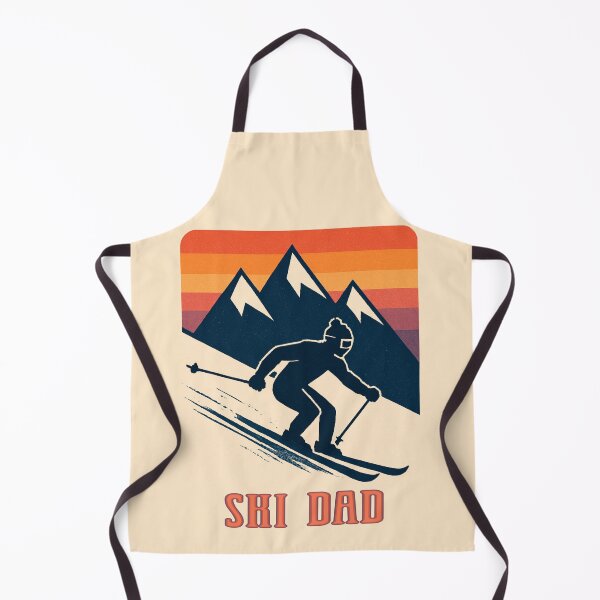 Item preview, Ski Dad – Minimal Retro Sunset Skiing Lover designed and sold by Rajasekar.