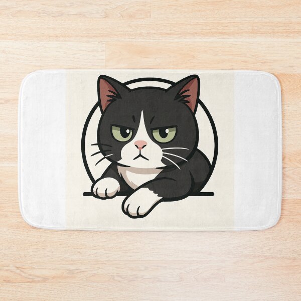 Item preview, Morgana Toshiki's cat icon: displeased face, large model designed and sold by fornext-Japan.