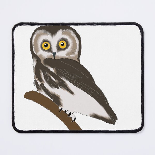 Item preview, Saw-whet Owls designed and sold by Ashley’sAnimalz.
