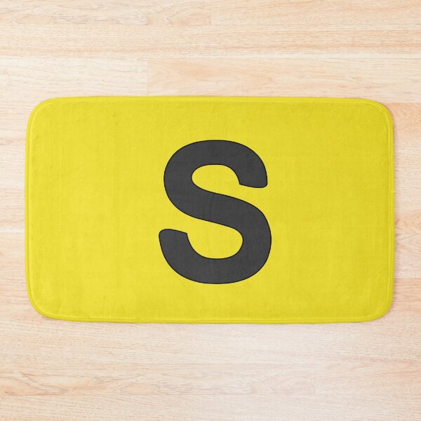 Item preview, letter s black designed and sold by ZiphGames.