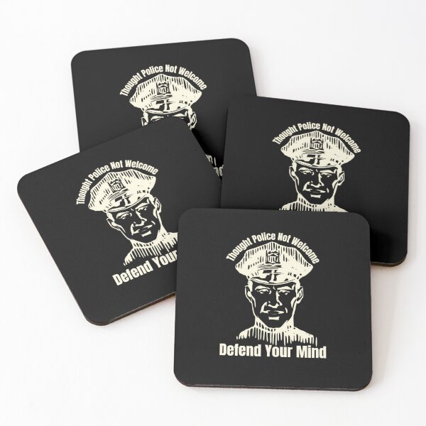 Item preview, Thought Police Not Welcome: Defend Your Mind designed and sold by jglobal360.