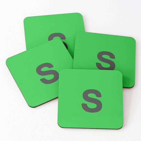 Item preview, letter s black designed and sold by ZiphGames.