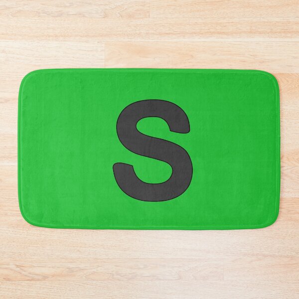 Item preview, letter s black designed and sold by ZiphGames.