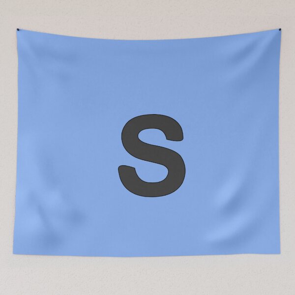 Item preview, letter s black designed and sold by ZiphGames.