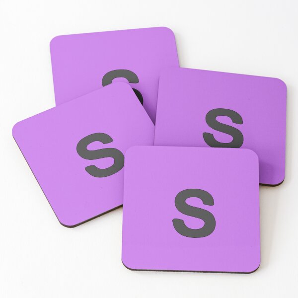 Item preview, letter s black designed and sold by ZiphGames.