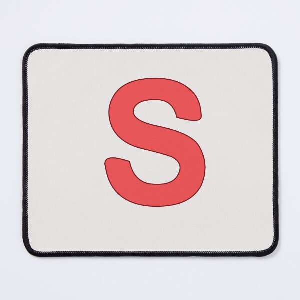 Item preview, letter s red designed and sold by ZiphGames.