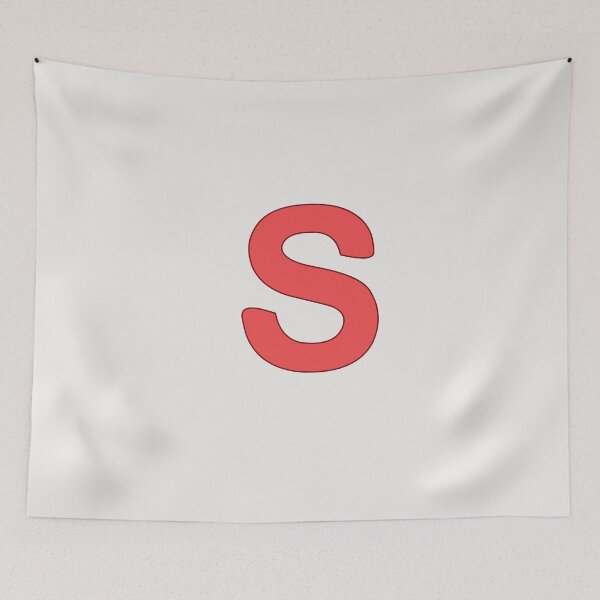 Item preview, letter s red designed and sold by ZiphGames.