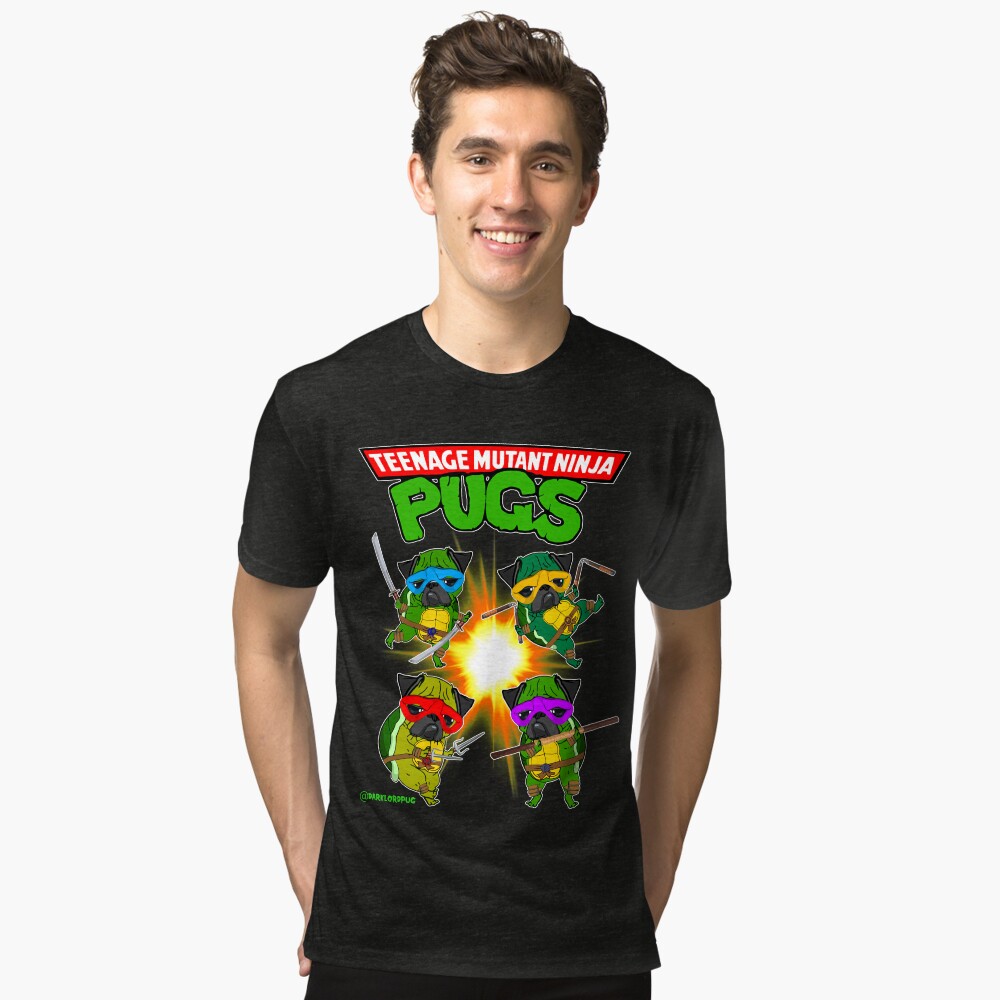Item preview, Tri-blend T-Shirt designed and sold by darklordpug.