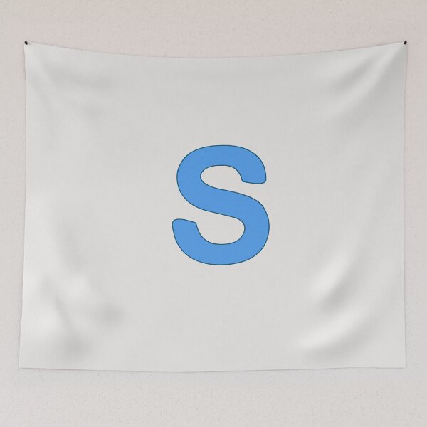 Item preview, letter s blue designed and sold by ZiphGames.