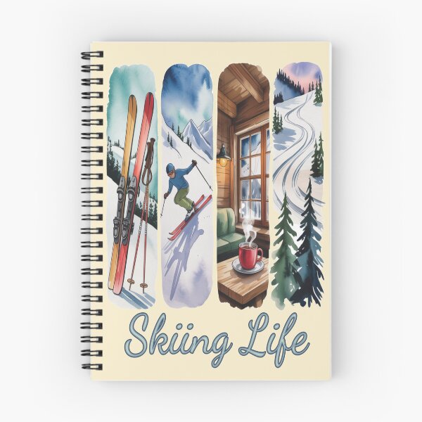 Item preview, Skiing Life Watercolor Design – Ski Dad  designed and sold by Rajasekar.